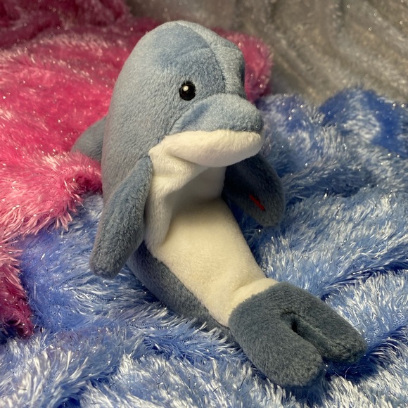 Ty Other - 🎁4/$25🎁Waves Beanie Baby Dolphin